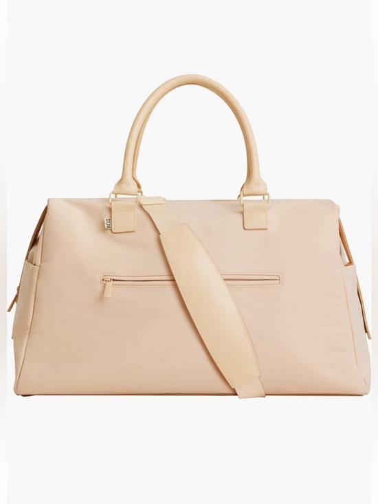 BEIS Handbags - Beis Commuter Duffle in Beige